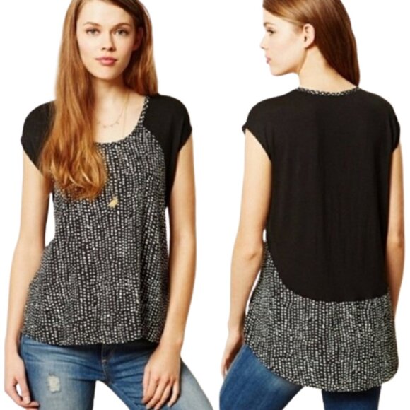 Anthropologie Akemi + Kin Meuse polka dot top - Picture 1 of 10